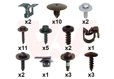 Van Wezel Montageset, bumper 4412794