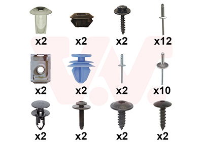 Van Wezel Montageset, bumper 4414793