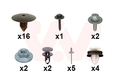 Van Wezel Montageset, achterscherm 4414796