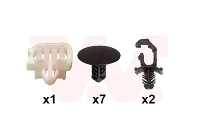 Van Wezel Montageset, motorkap 4414797