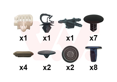 Van Wezel Montageset, motorkap 4415797