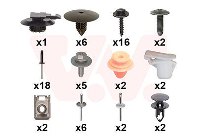 Van Wezel Montageset, bumper 4422794