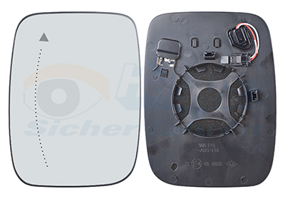 Van Wezel Spiegelglas, buitenspiegel 4423835