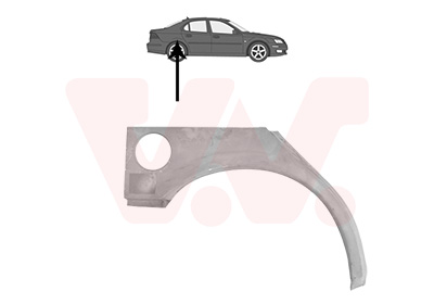 Van Wezel Spatbord 4735148