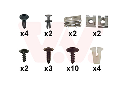 Van Wezel Montageset, bumper 4908794