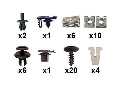 Van Wezel Montageset, bumper 4929794