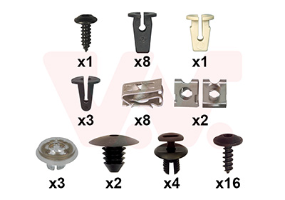 Van Wezel Montageset, achterscherm 4946796