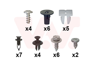 Van Wezel Montageset, bumper 5437794