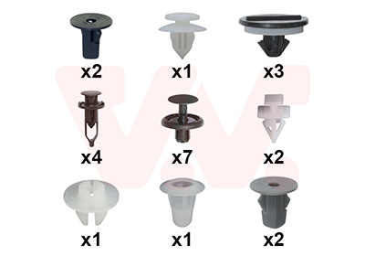 Van Wezel Montageset, achterscherm 5437796