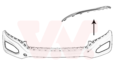 Van Wezel Voorbumper deel 5710581