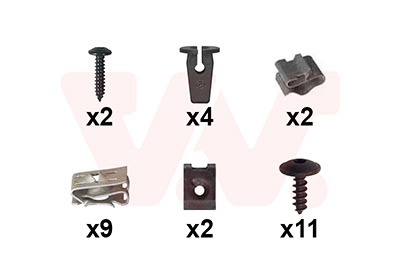 Van Wezel Montageset, bumper 5740794