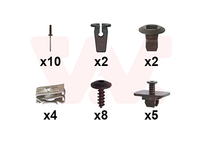 Van Wezel Montageset, bumper 5742793