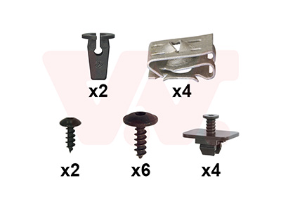 Van Wezel Montageset, bumper 5766793