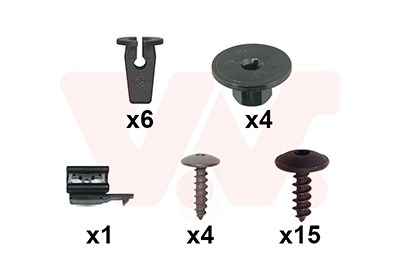 Van Wezel Montageset, bumper 5766794