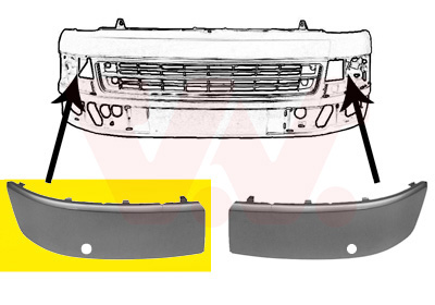 Van Wezel Voorbumper deel 5790486