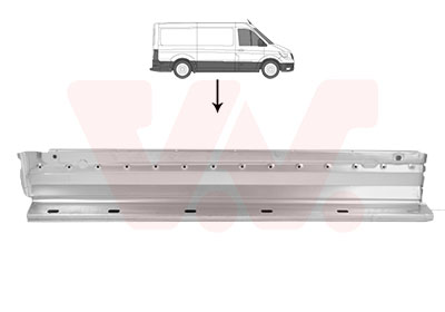 Van Wezel Spatbord 5792108