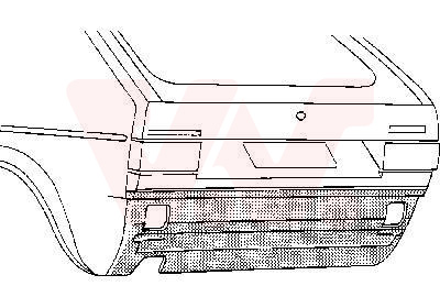 Van Wezel Achterpaneel 5810.35