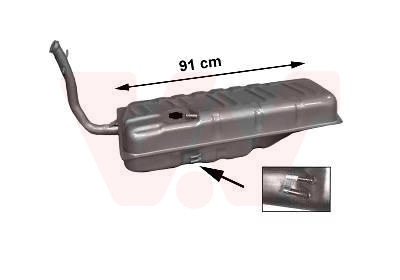 Van Wezel Brandstoftank 5820081