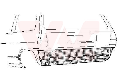 Van Wezel Achterpaneel 5820136