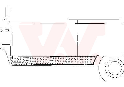 Van Wezel Spatbord 5851109