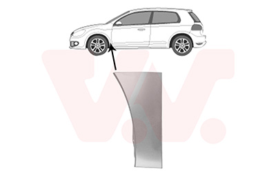 Van Wezel Spatbord 5863155