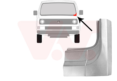 Van Wezel Voorruitframe 5870151