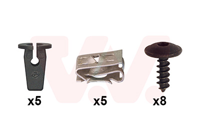 Van Wezel Montageset, achterscherm 7629796