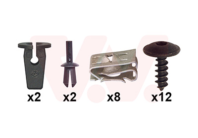 Van Wezel Montageset, bumper 7644793