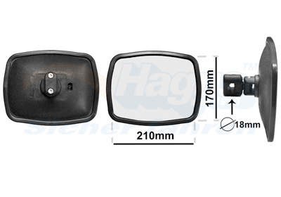 Van Wezel Buitenspiegel 8213