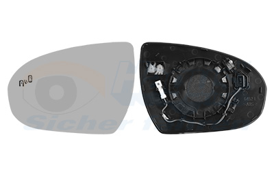 Van Wezel Buitenspiegelglas 8264835