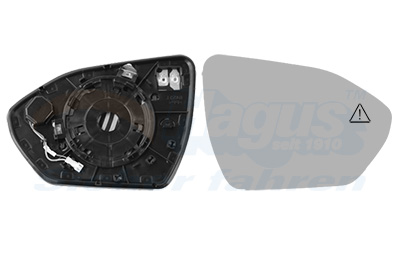 Van Wezel Buitenspiegelglas 8296836