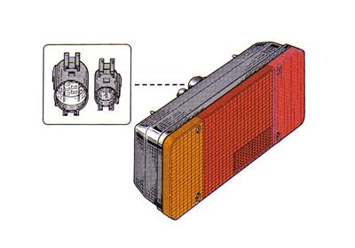 Van Wezel Achterlicht 1650925