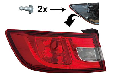 Van Wezel Achterlicht 4420931