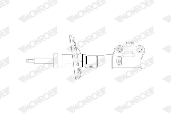 Monroe Schokdemper G8710