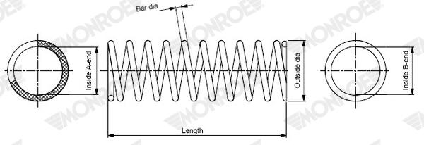 Monroe Chassisveer SP4972