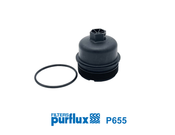 Purflux Deksel, oliefilterbehuizing P655