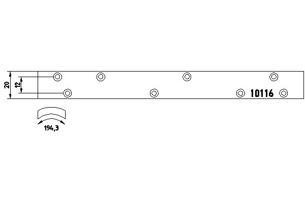 Textar Remtrommel 1011601