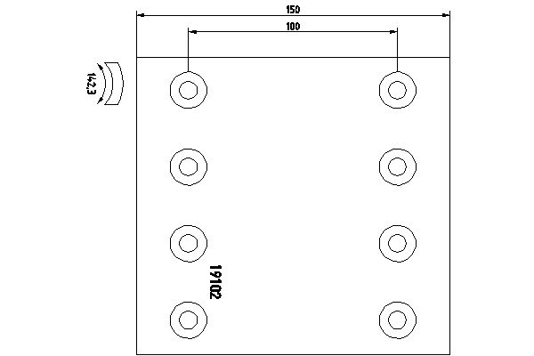 Textar Remtrommel 1910205