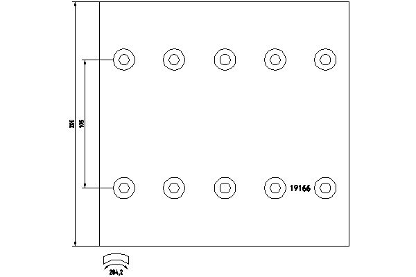 Textar Remtrommel 1916602