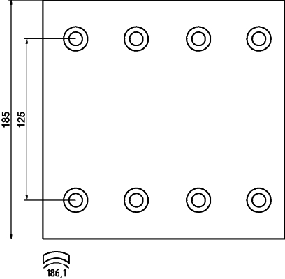 Textar Remtrommel 1924604