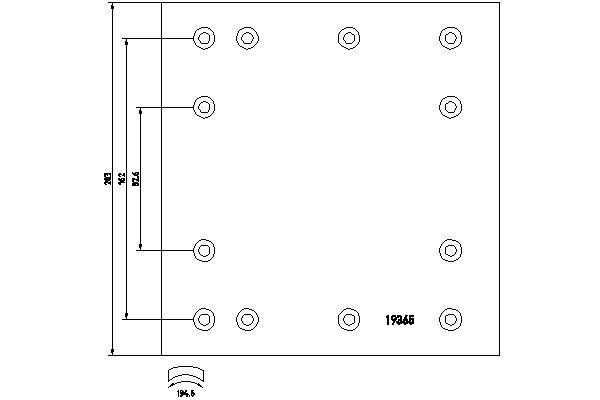 Textar Remtrommel 1936515