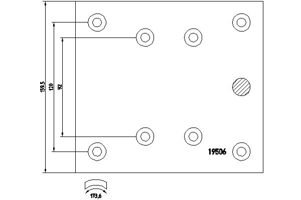 Textar Remtrommel 1950607