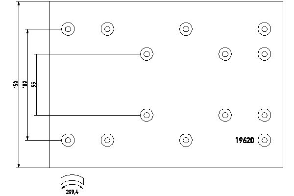 Textar Remtrommel 1962004