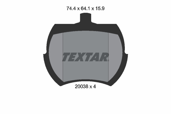 Textar Remblokset 2003801