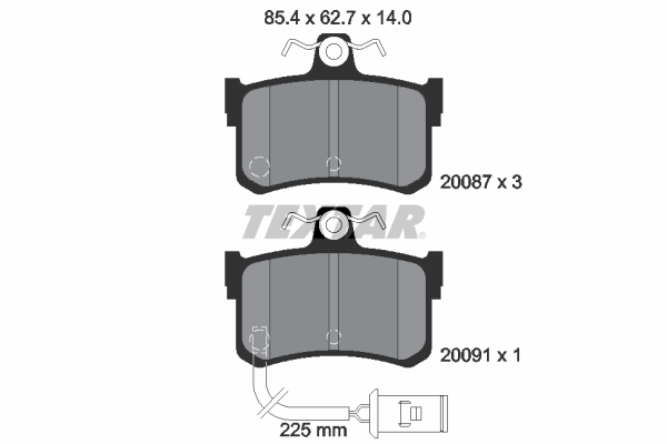 Textar Remblokset 2008701