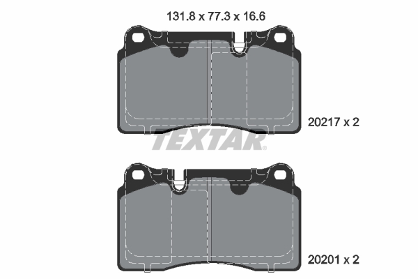 Textar Remblokset 2021703