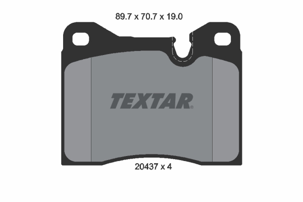 Textar Remblokset 2043702