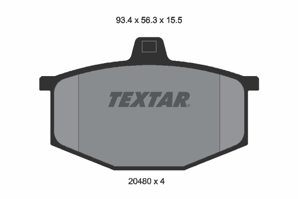 Textar Remblokset 2048002
