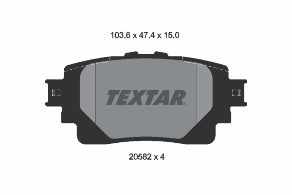 Textar Remblokset 2058201