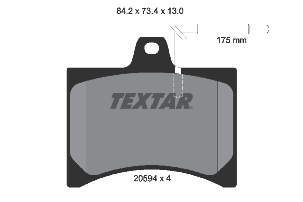 Textar Remblokset 2059403